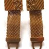 GOLD TONE CUFF LINKS