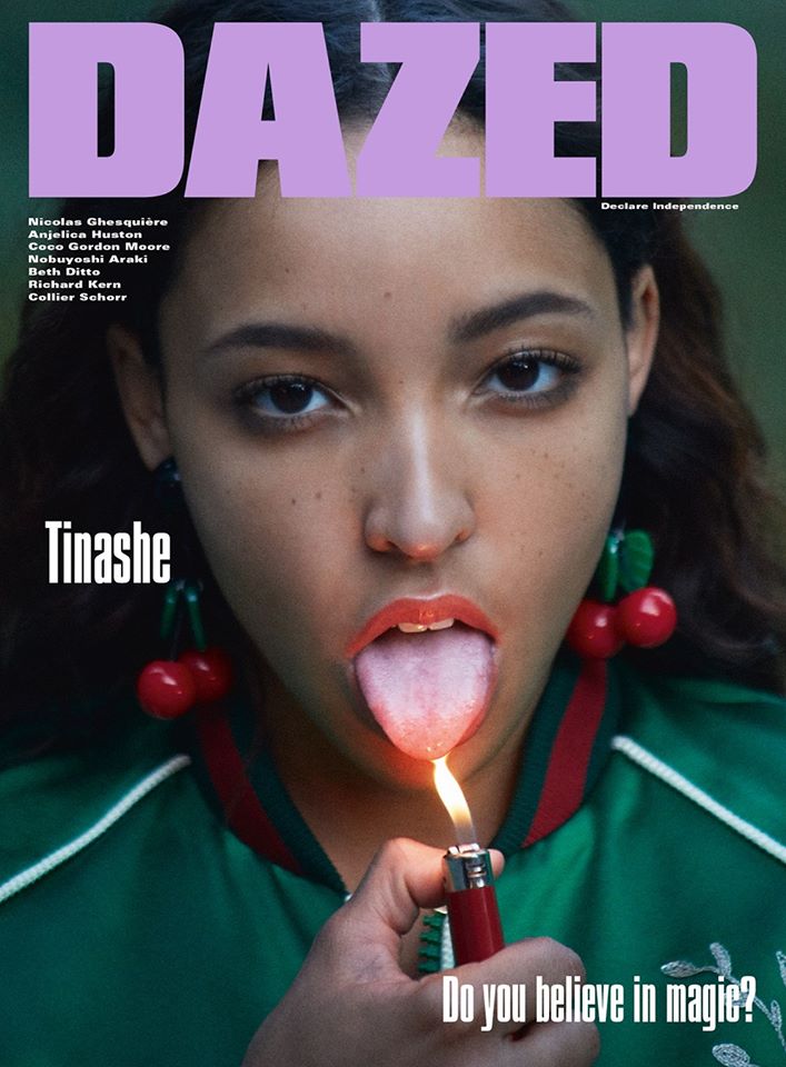 Tinashe for Dazed Nov. 2015