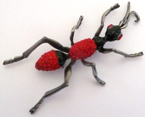 M Godart insect brooch