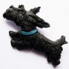 scottie dog black celluloid