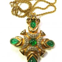 Vintage Pendants, Lockets, Crosses