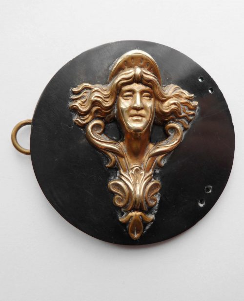 Art Nouveau face buckle 2