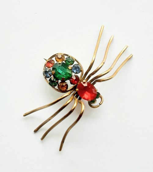 Czech spider brooch 1