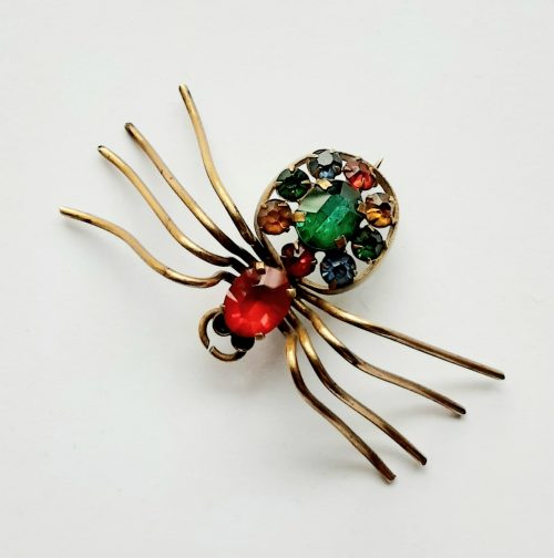 Czech. spider brooch 2