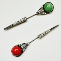 2 Deco cloche pins