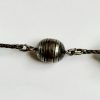 Deco French glass and galalith beads necklace clasp