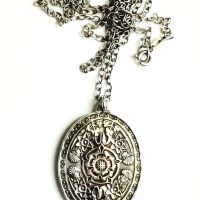 Silver Jubilee Pendant front