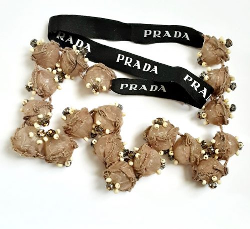 Prada necklace with beads