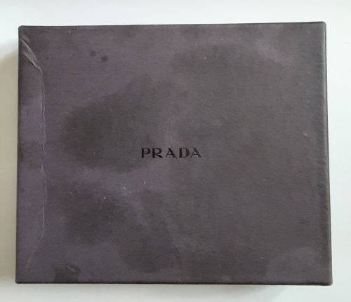 Prada beaded necklace box