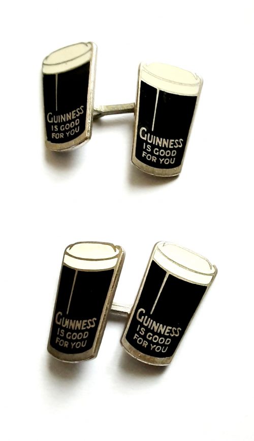 Guiness cuff links 2
