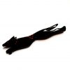 bakelite black dog brooch