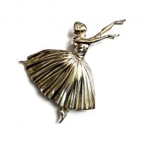 Massingham ballet dancer brooch