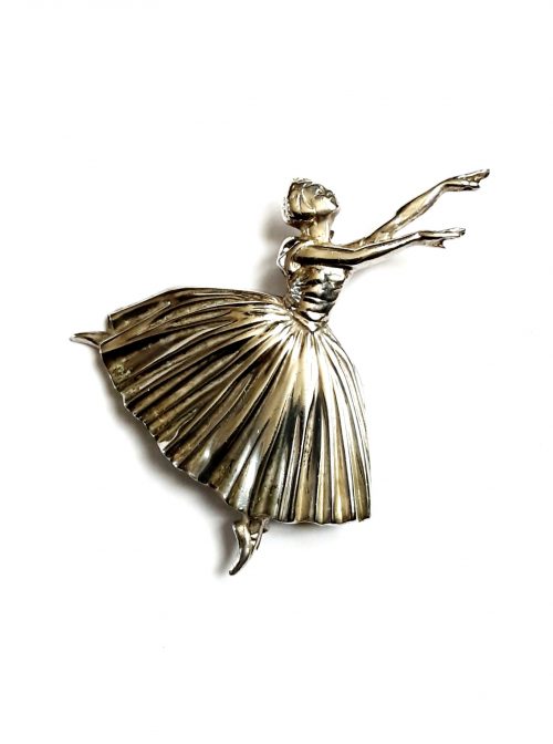 Massingham ballet dancer brooch