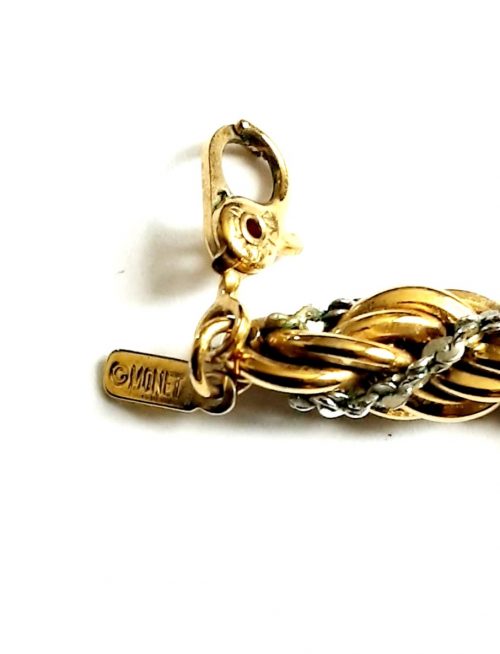 Monet chain necklace marks.