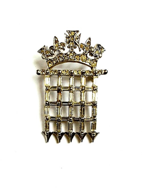 Monty Don crown brooch